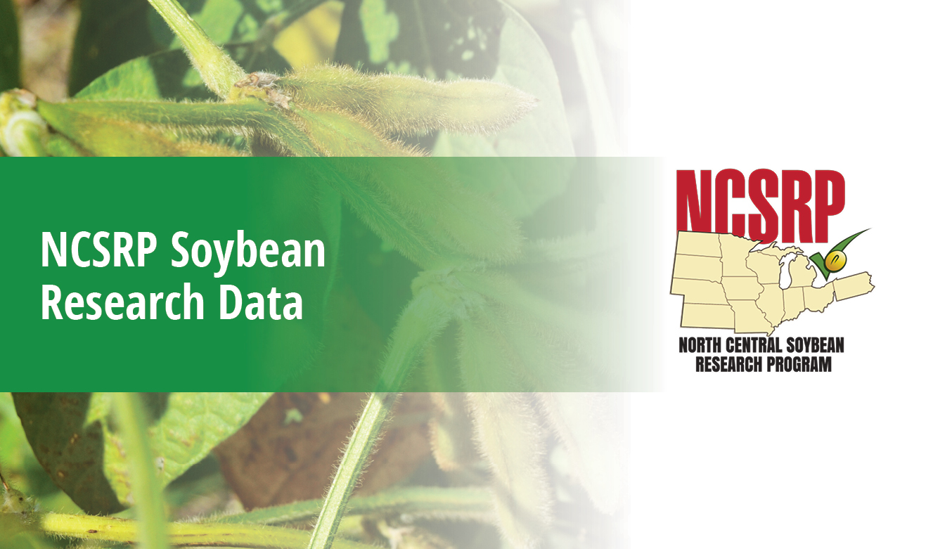 NCSRP Soybean Research Data