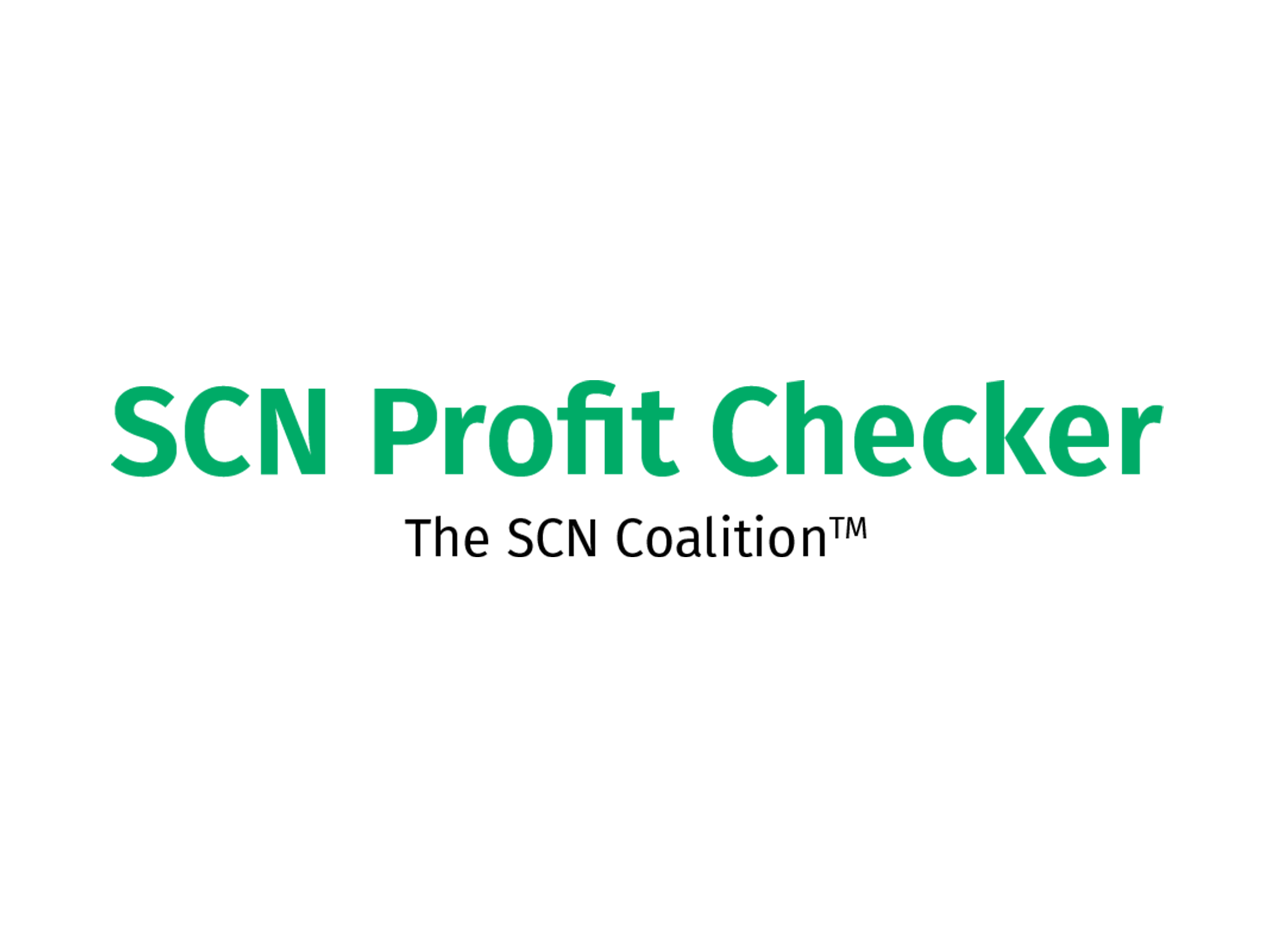 SCN Profit Checker Hardmark